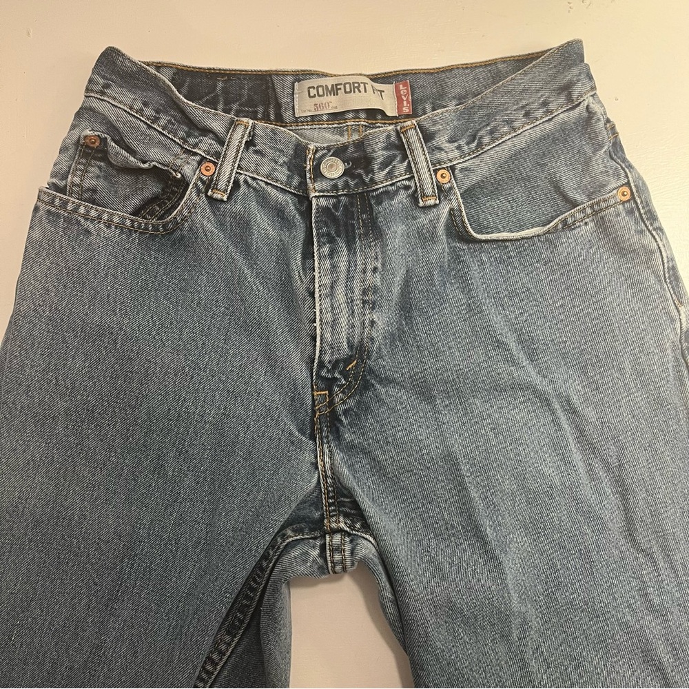 Levi’s Comfort Fit Men’s Denim Blue Jeans